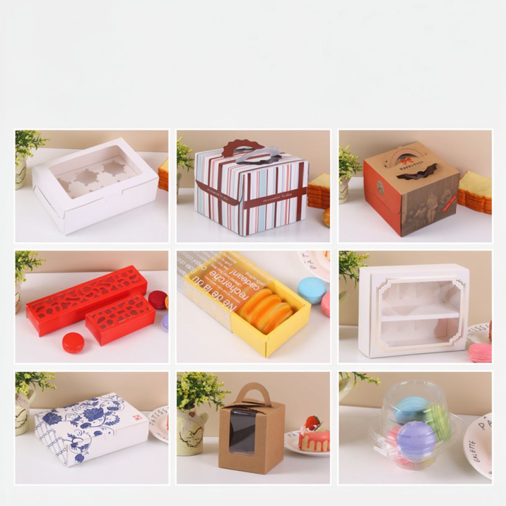 Food Storage Containers - 고품질 베이커리 포장 상자: 머핀, 컵케이크,