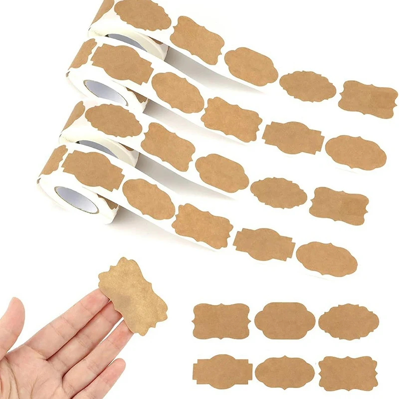 Food Storage Labels - 자가 접착 라벨 향신료 병 스티커
