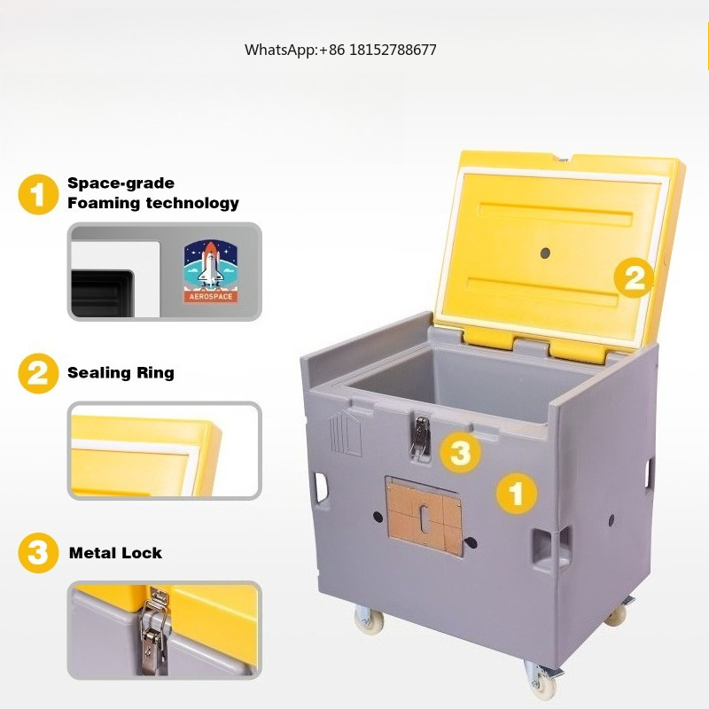 Food Storage Containers - 식품 등급 재질 드라이아이스 보관용 단열