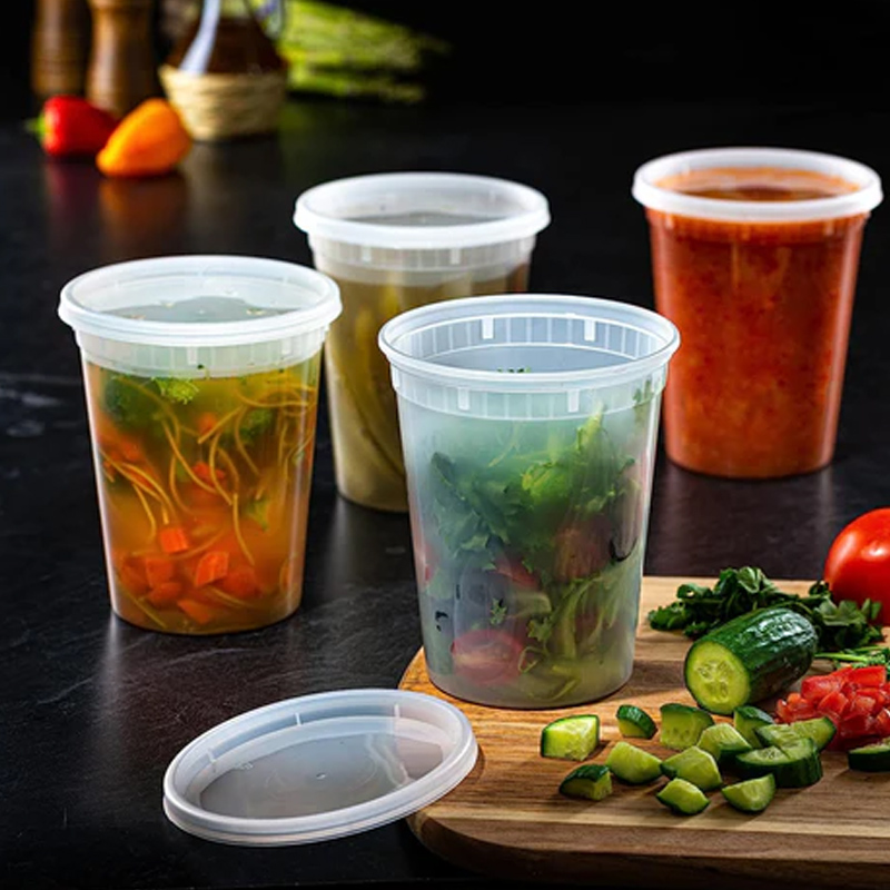 Food Storage Meals - 뚜껑이 있는 식품 보관 용기, 냉동고