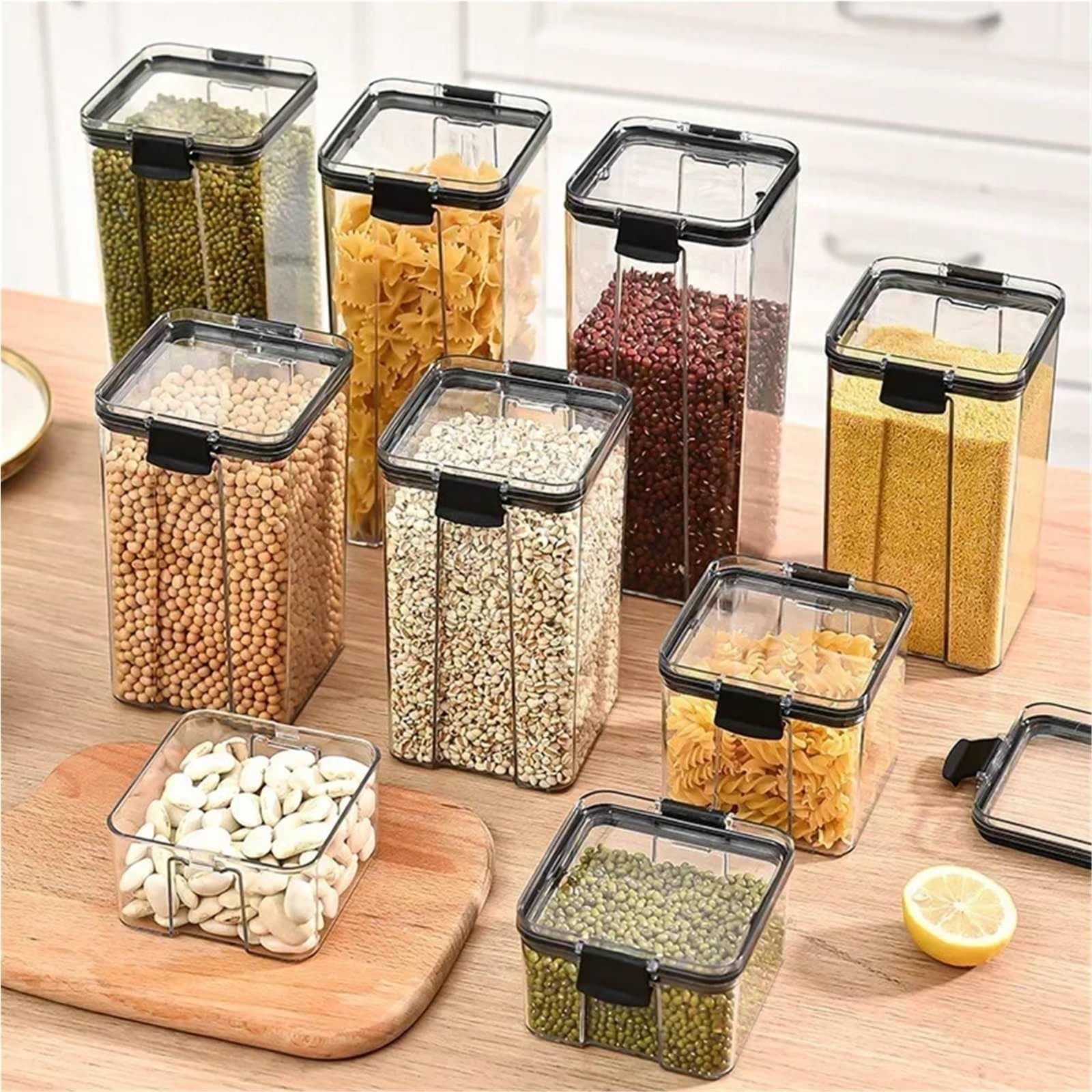 밀폐 식품 보관 용기, 습기 방지 밀봉 곡물 보관함,  - Food Storage Containers 리뷰 및 가격