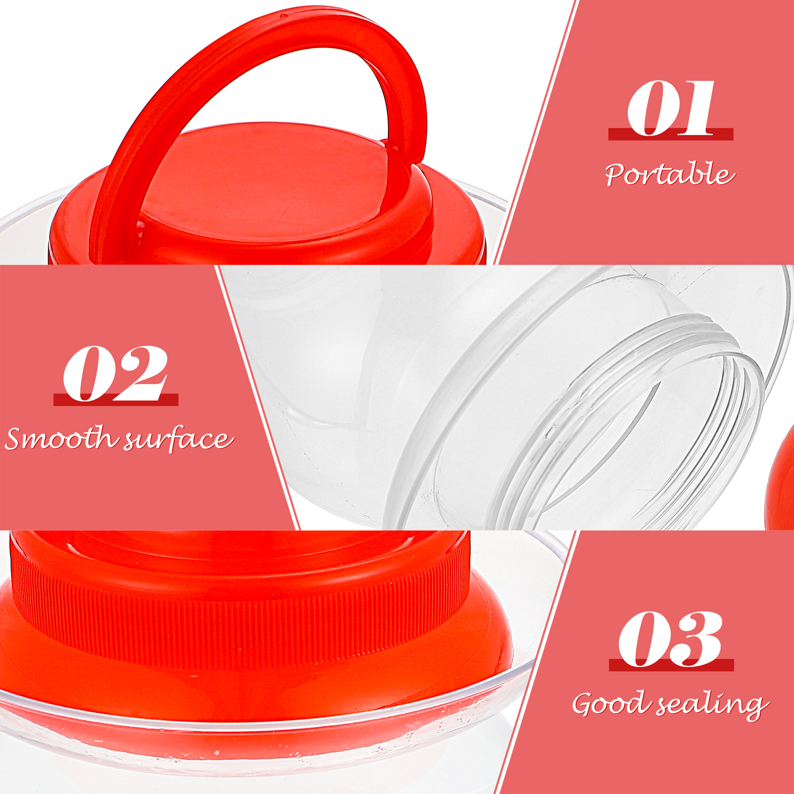 2개 세트, 플라스틱 밀폐 용기, 가정용, 주방용, 투 - Food Storage Containers 리뷰 및 가격