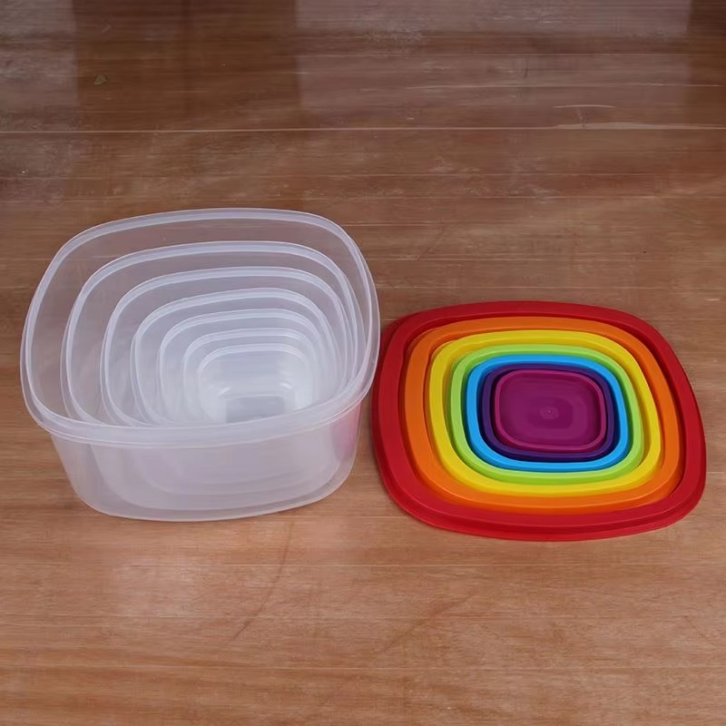 레인보우 7종 플라스틱 식품 보관 용기 - Food Storage Containers 리뷰 및 가격