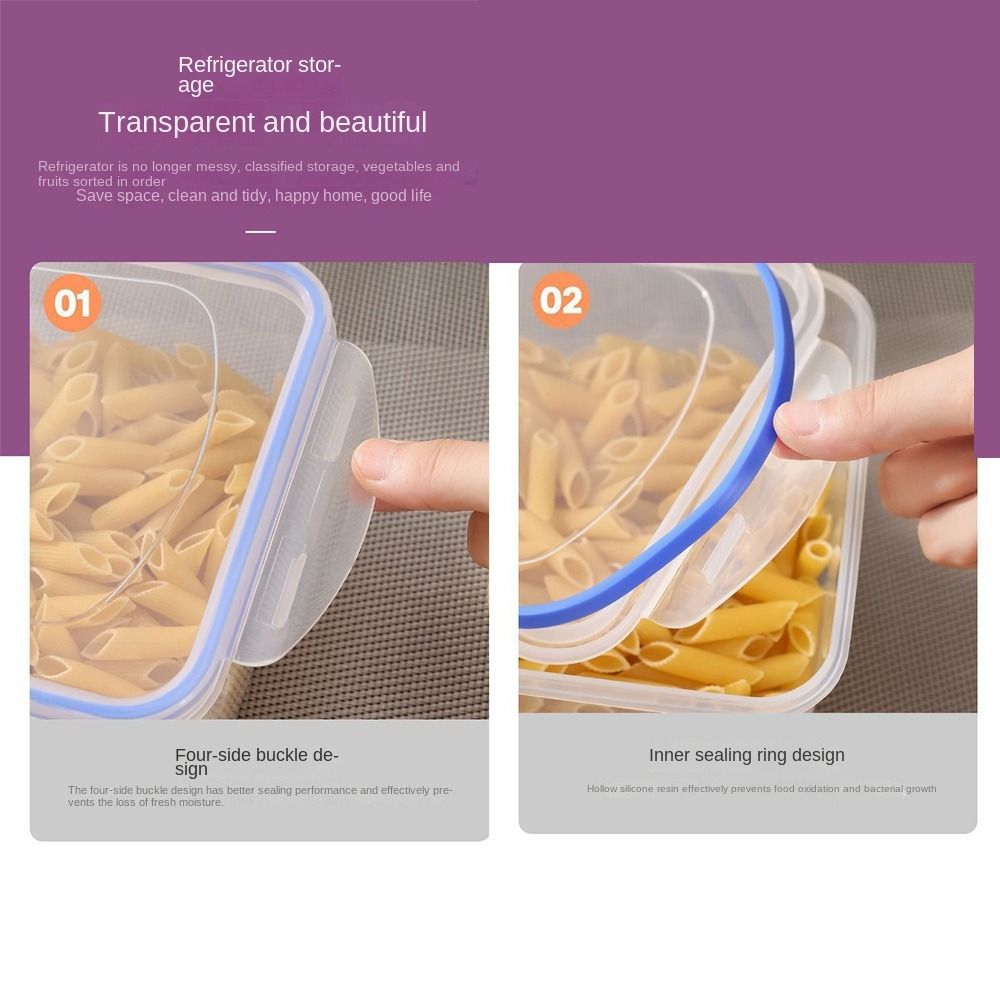 식품 용기 쌓을 수있는 전자 레인지 가열 도시락 상자  - Food Storage Oven Safe 리뷰 및 가격