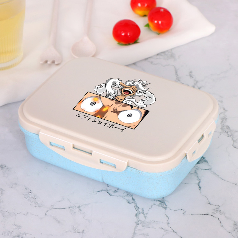 원피스 소년 소녀 도시락 상자 휴대용 음식 상자 전자레 - Food Storage Containers 리뷰 및 가격