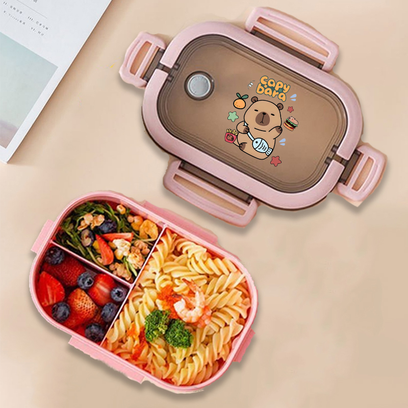 Capybara 도시락 상자 애니메이션 동물 인쇄 식품 - Food Storage Meals 리뷰 및 가격