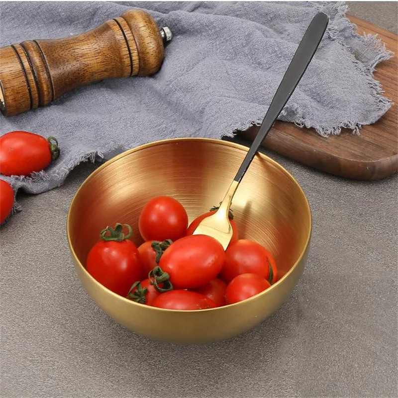 두꺼운 스테인리스 과일 샐러드 그릇 15cm/20cm/ - Food Storage Meals 리뷰 및 가격