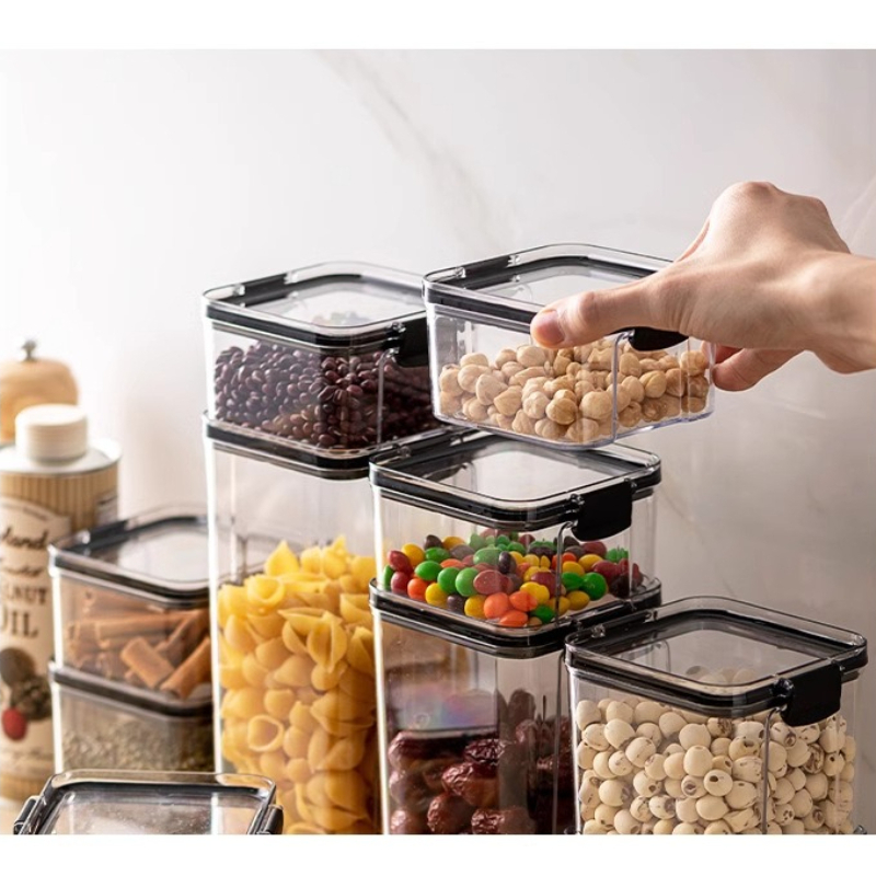 1개입, 두꺼운 재질의 투명한 플라스틱 밀폐 용기, 간 - Food Storage Containers 리뷰 및 가격