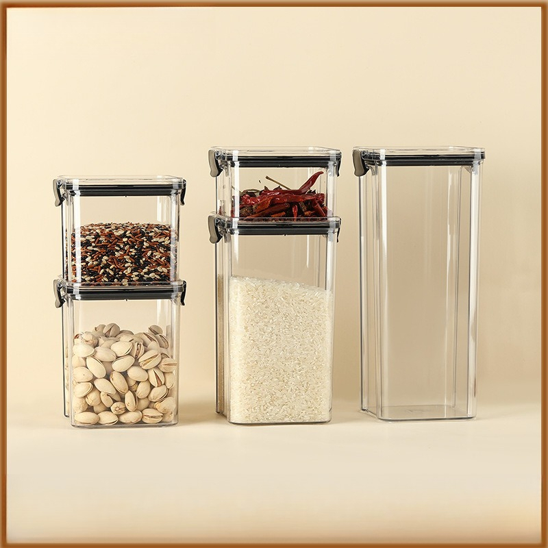 1개입, 두꺼운 재질의 투명한 플라스틱 밀폐 용기, 간 - Food Storage Containers 리뷰 및 가격