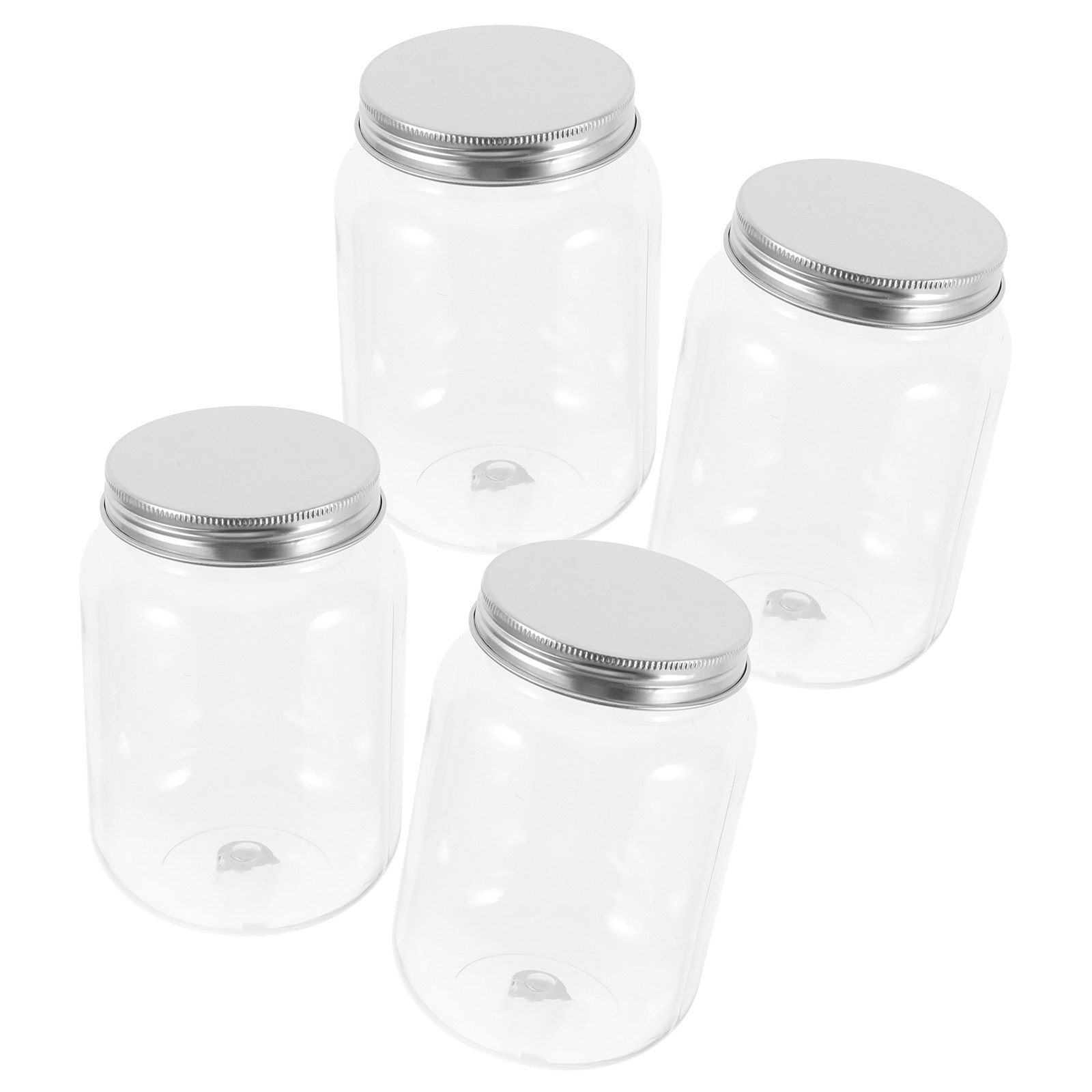 투명 플라스틱 용기 4개 세트, 밀폐 뚜껑 포함, 주방 - Food Storage Containers 리뷰 및 가격