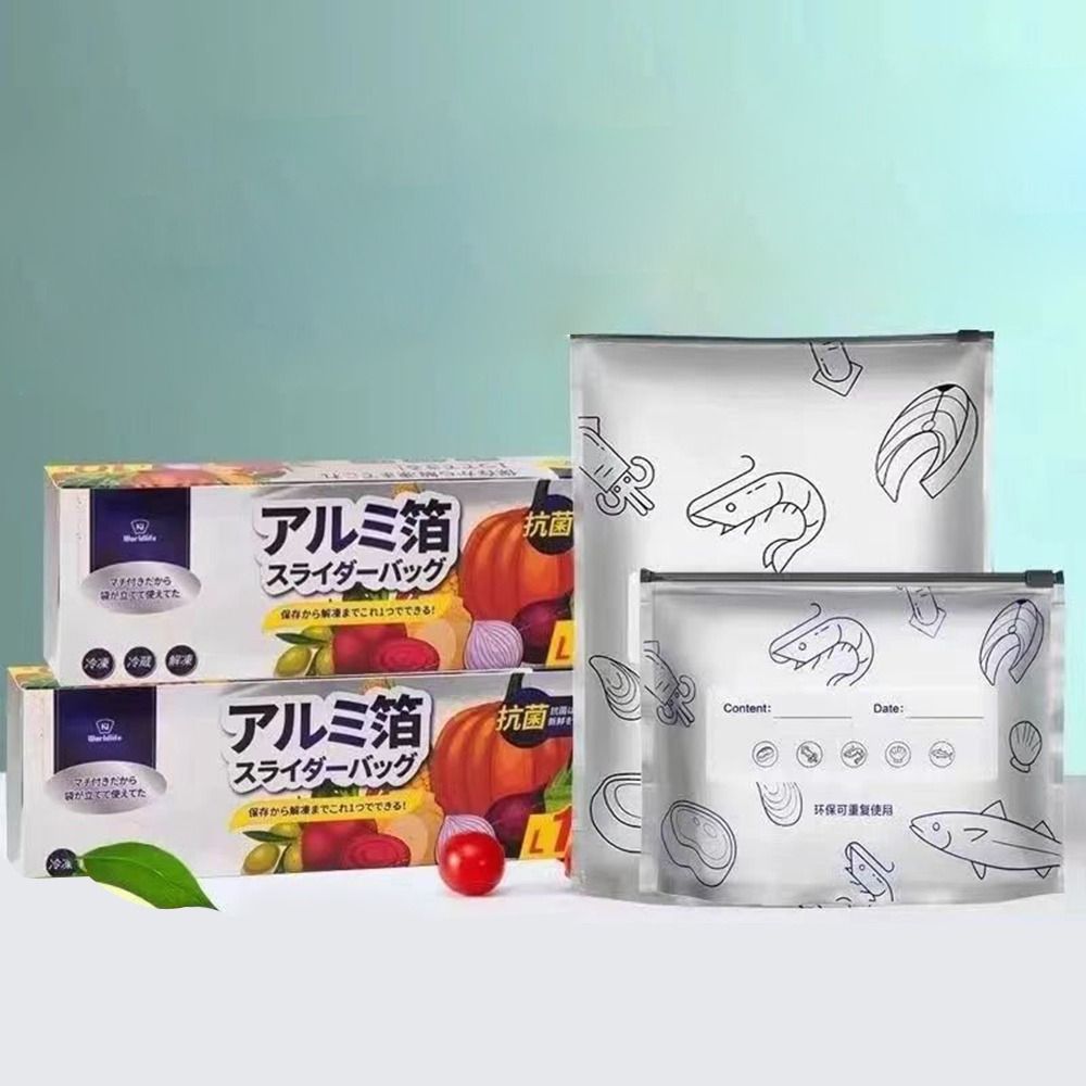 10개/봉투 대용량 알루미늄 호일 식품 보관 백 누수  - Food Storage Bag 리뷰 및 가격