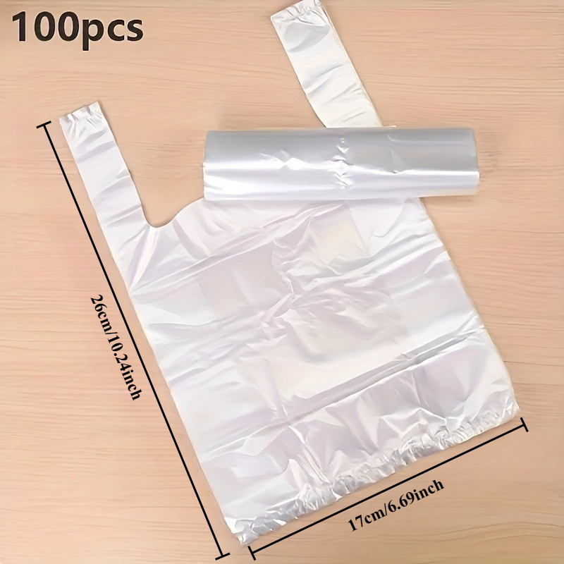 100Pcs 미니 투명 일회용 비닐 봉투 3 크기 옵션 - Food Storage Bag 리뷰 및 가격