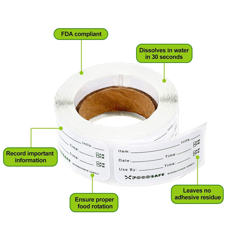 300/pcs 식품 저장 라벨 접착제 이동식 식품 라벨 - Food Storage Labels 리뷰 및 가격