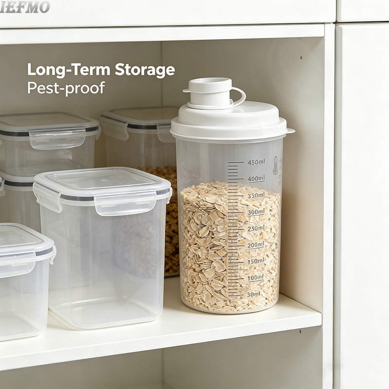 뚜껑이 있는 밀폐 식품 보관 용기, 설탕 디스펜서, 갈 - Food Storage Meals 리뷰 및 가격