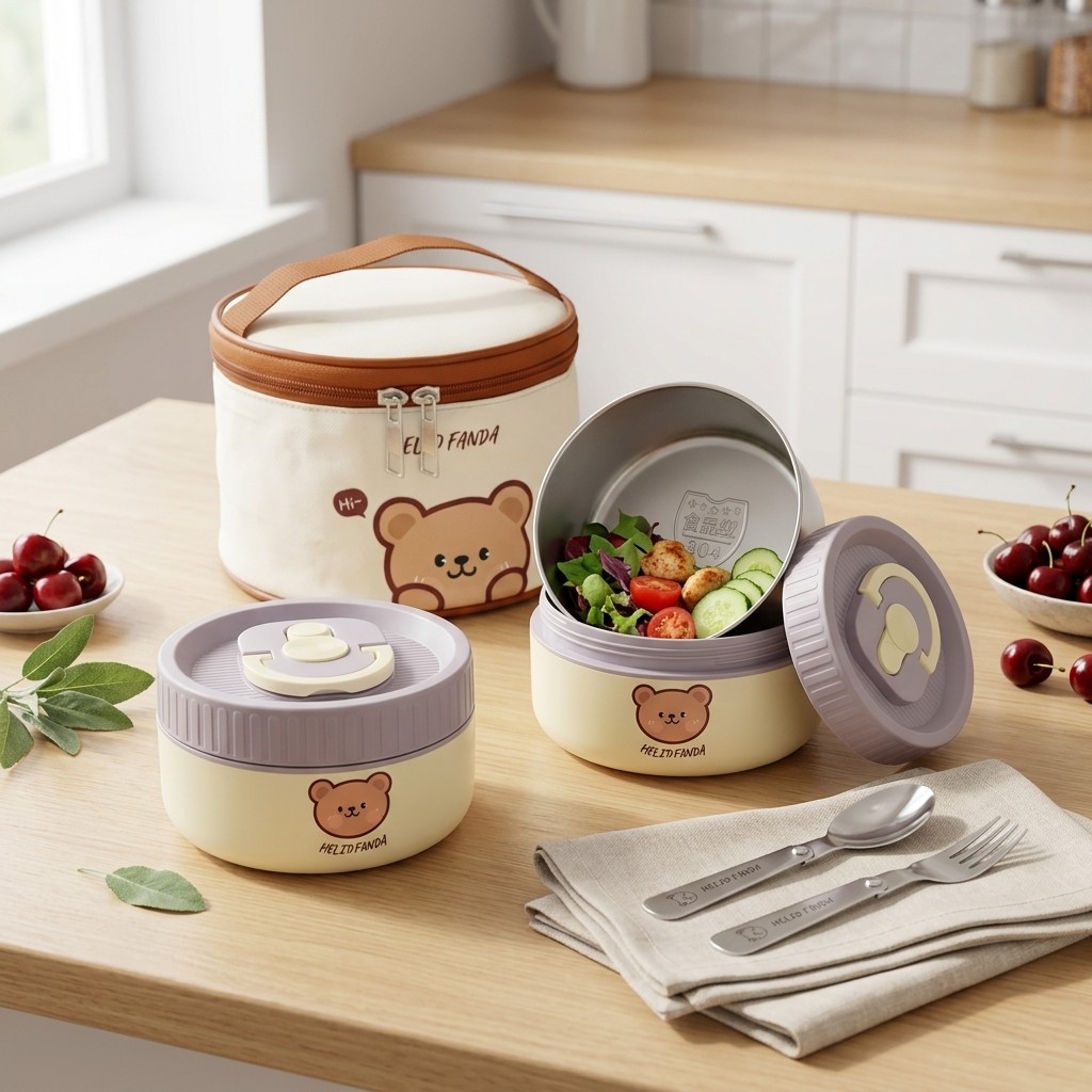 304 스테인리스 스틸 어린이용 도시락통, 누수 방지  - Food Storage Oven Safe 리뷰 및 가격